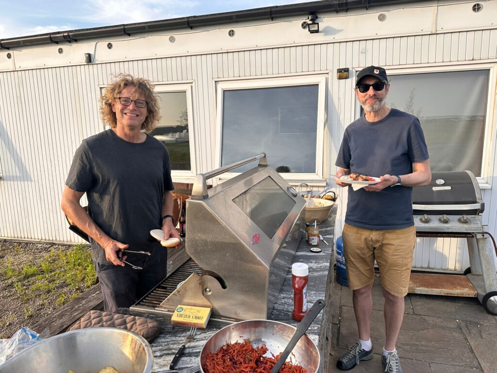 The all-important BBQ