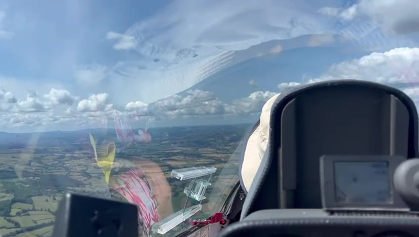 View from the glider