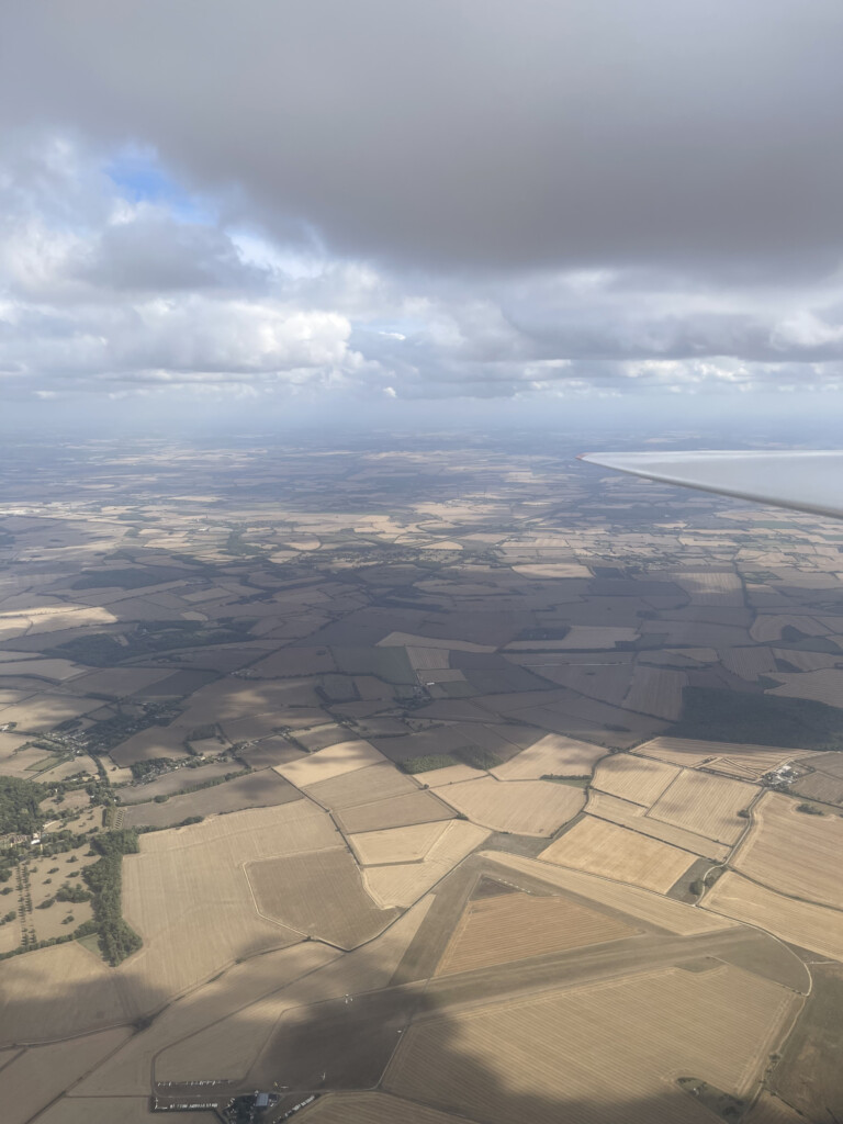 View from the flight