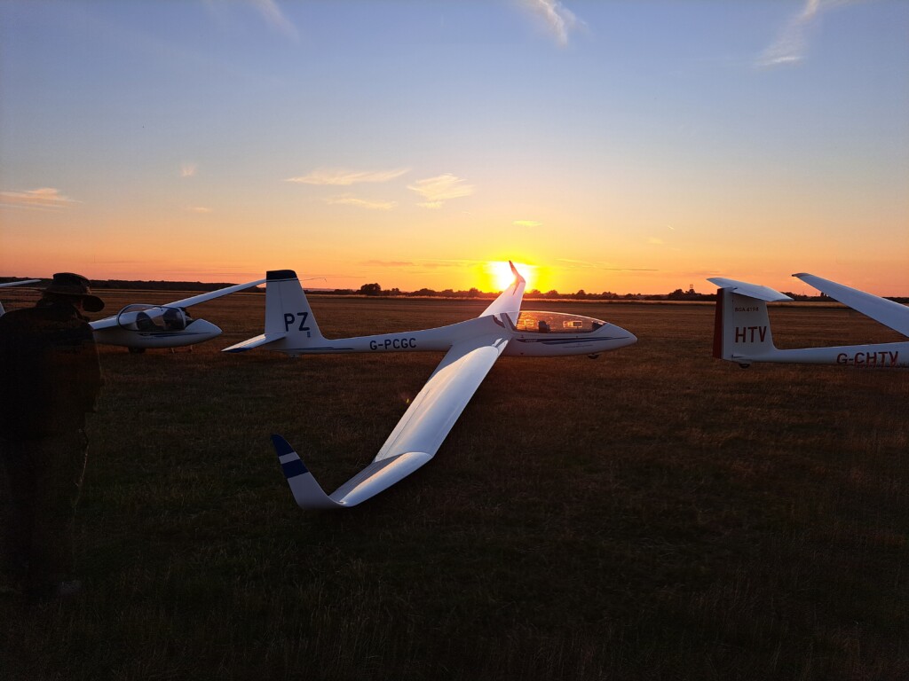 Tuesday evening flying
