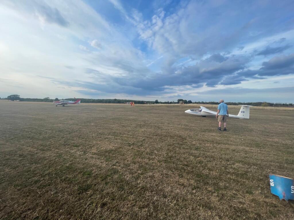 Leaving Little Gransden airshow