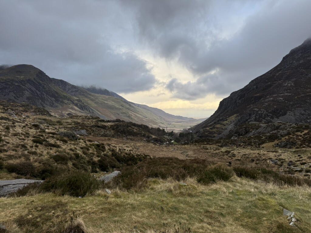 View from a walk near Llyn Idwal