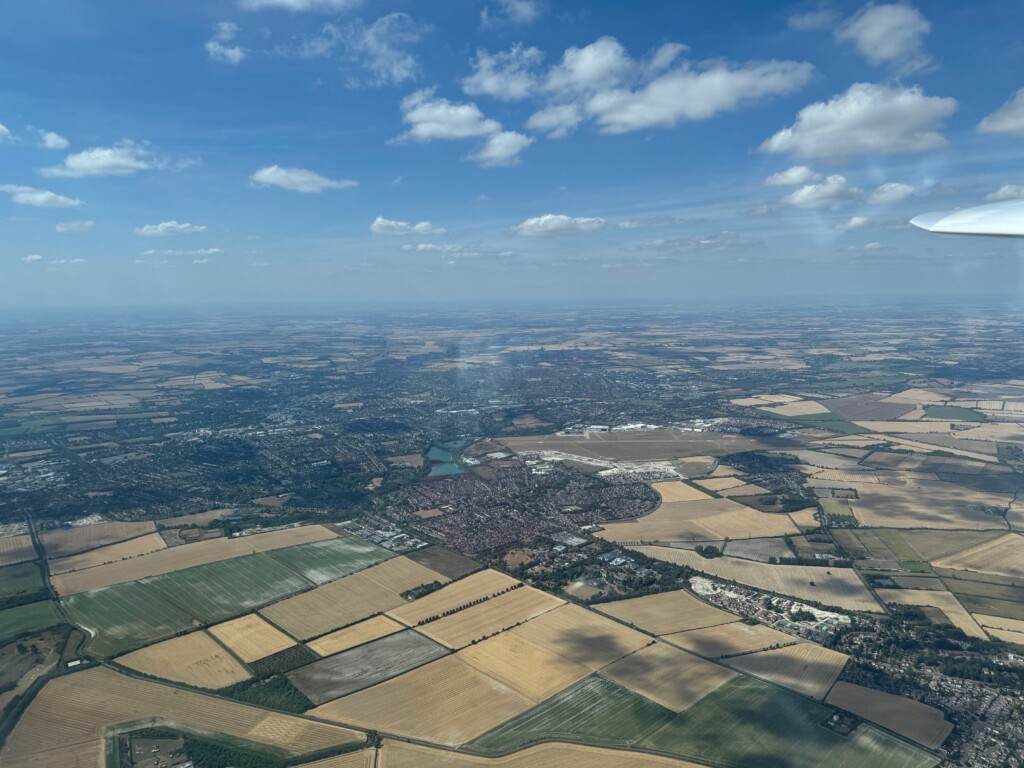Cambridge from the cloud rally