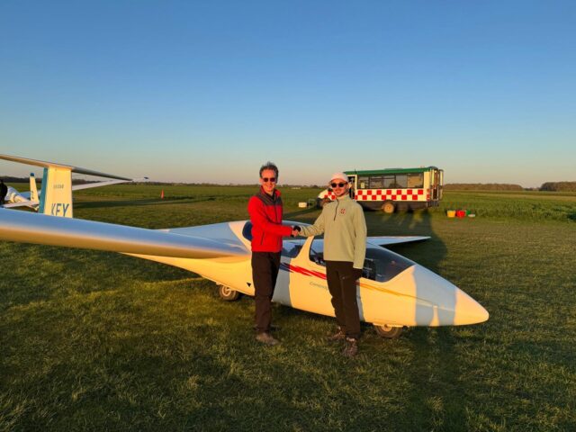 Congratulations to Alessandro Lussana for his first solo! 🎉