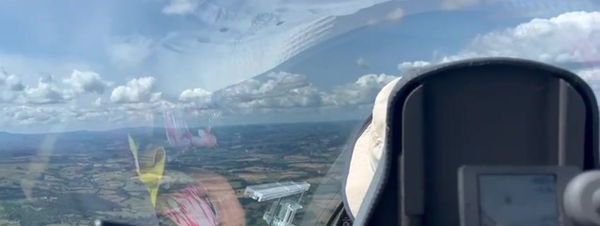 View from the glider