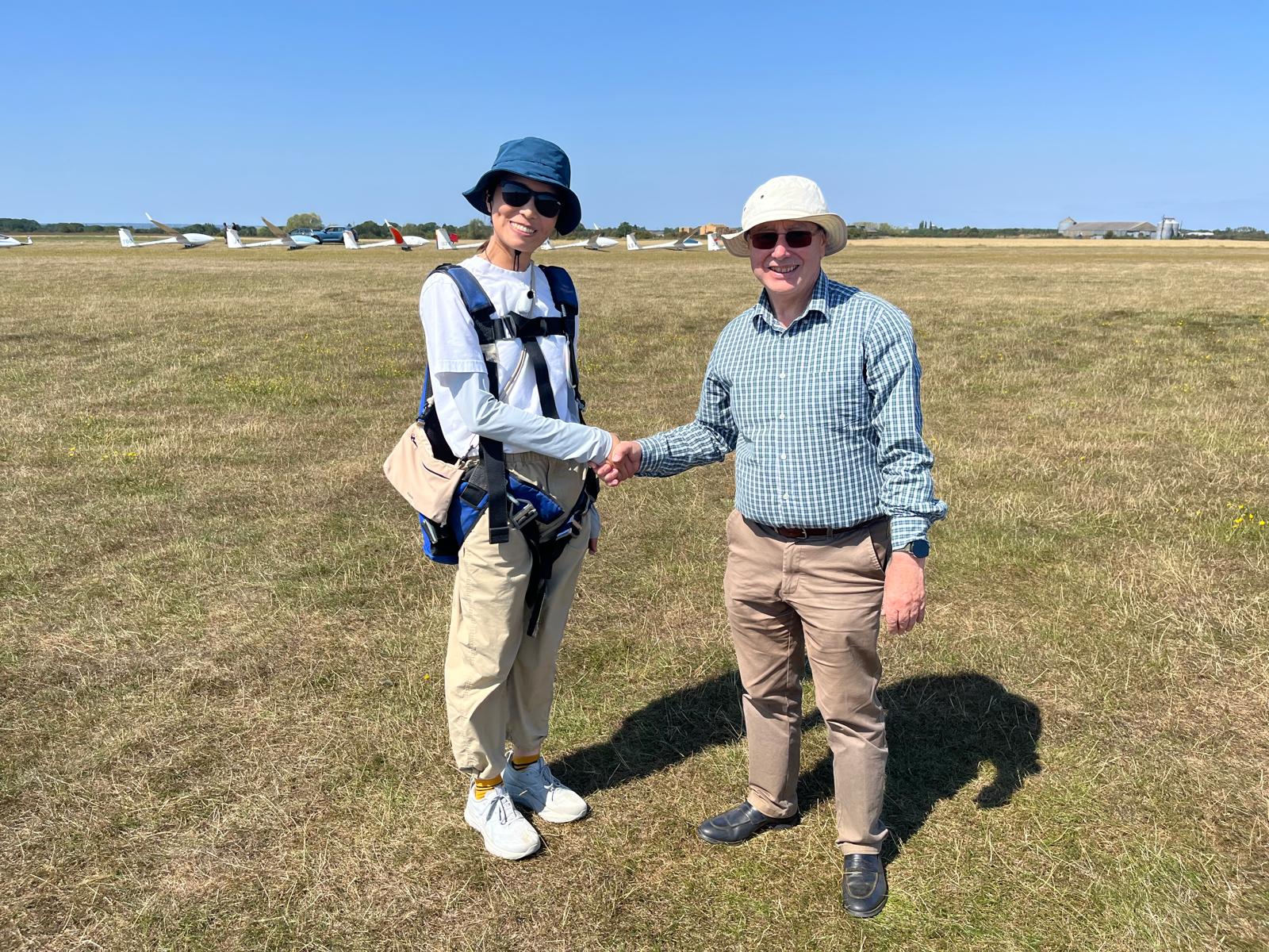 CC with instructor Ian