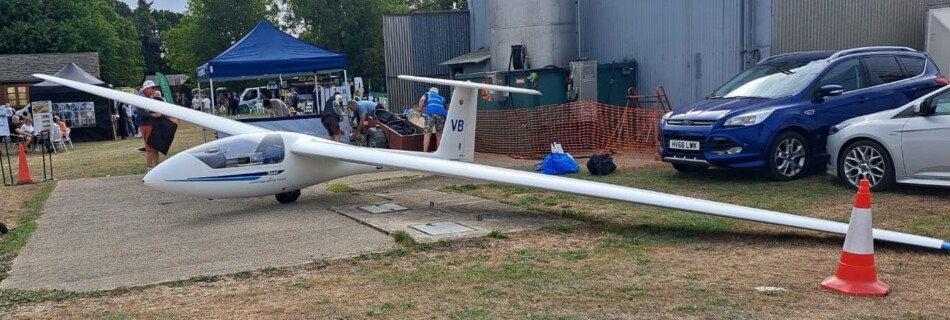 Little Gransden airshow, our stand